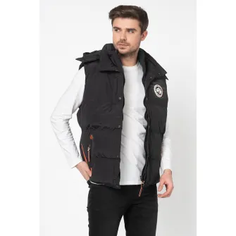 Geographical Norway, Vesta cu vatelina si gluga detasabila Vilano, Negru, S