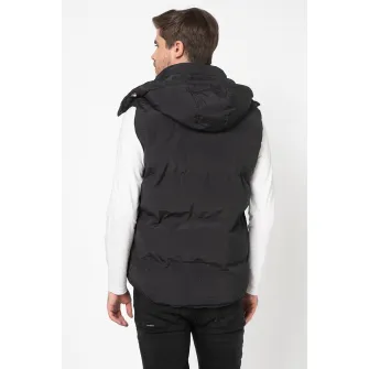 Geographical Norway, Vesta cu vatelina si gluga detasabila Vilano, Negru, S