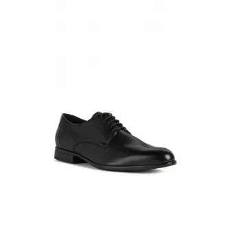 Geox, Pantofi de piele, Negru, 40
