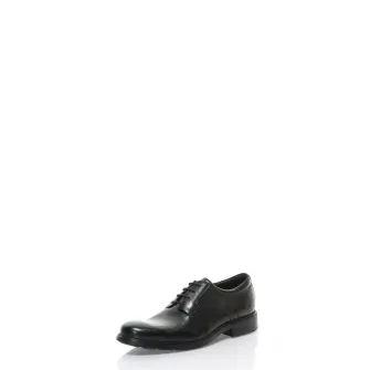 Geox Pantofi negri din piele Dublin 44