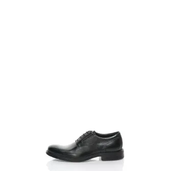 Geox Pantofi negri din piele Dublin 44