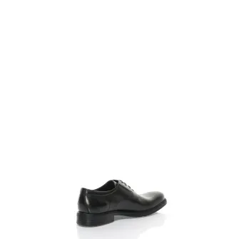 Geox Pantofi negri din piele Dublin 45