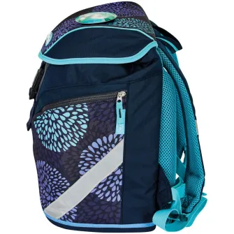 Ghiozdan neechipat Herlitz, SoftLight, dimensiune 38 x 28 x 23 cm, motiv Bloomy Birds