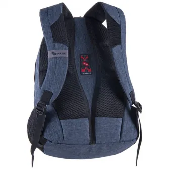 Ghiozdan Pulse, neechipat, Clasic Cationic Blue, dimensiune 43x32x20cm, Albastru