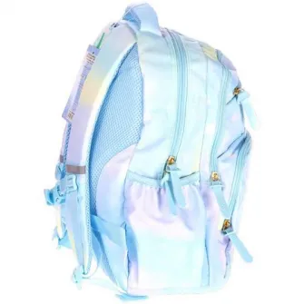 Ghiozdan School Friendly Clasele 1-4 Bleu 3 fermoare 41.5H x 28 x 12 cm