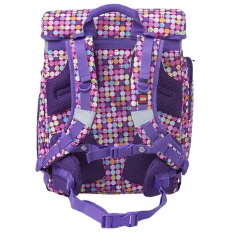 Ghiozdan scoala Explorer LEGO Core Line - design Friends Confetti