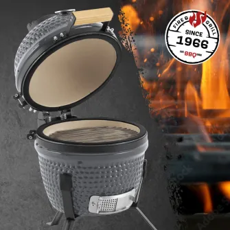 Gratar carbune Landmann Kamado, ceramica, suprafata de gatit 27 cm