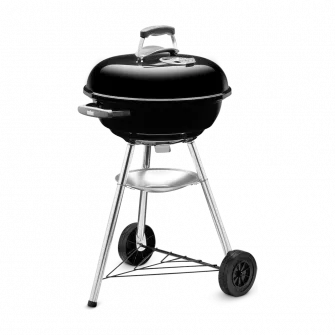 Gratar carbuni Weber Compact Kettle, 47 cm, negru