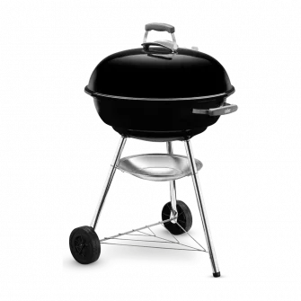 Gratar carbuni Weber Compact Kettle, 57 cm, negru