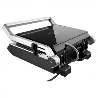 Gratar electric, Sencor, 2000W, Negru/Argintiu