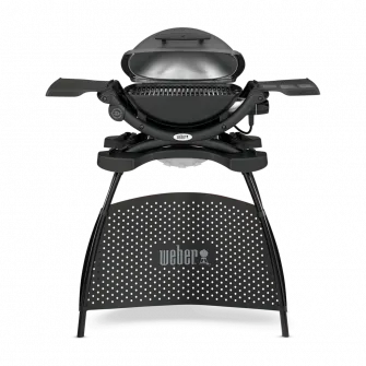 Gratar electric Weber Q 1400, 43x32 cm, cu stativ, antracit