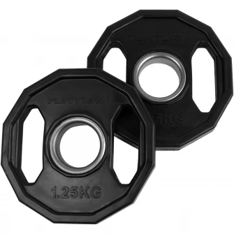 Greutati haltere Tunturi Olympic 2x1.25kg, cauciuc