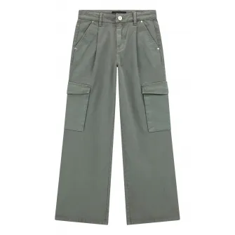 GUESS KIDS, Pantaloni cargo ampli, Kaki, 124-130 CM
