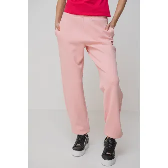 GUESS, Pantaloni cu buzunare laterale, pentru fitness, Roz pastel, XS