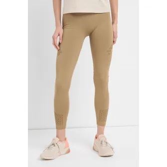 Gymshark, Colanti cu decupaje pentru fitness, Bej, XS