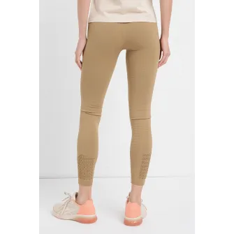 Gymshark, Colanti cu decupaje pentru fitness, Bej, XS