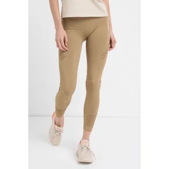Gymshark, Colanti cu decupaje pentru fitness, Bej, XS
