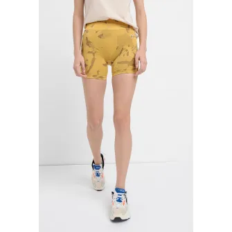 Gymshark, Colanti scurti fara cusaturi cu talie inalta pentru antrenament, Galben, XS