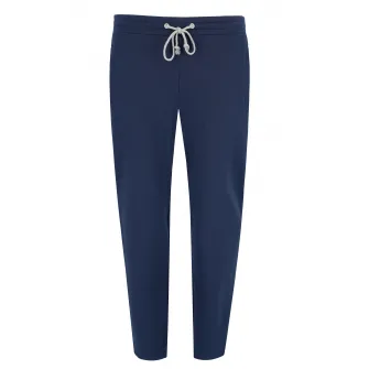 hajo, Pantaloni de trening cu talie medie Klima-Komfort, Albastru, L