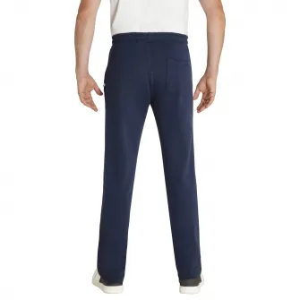 hajo, Pantaloni de trening cu talie medie Klima-Komfort, Albastru, L