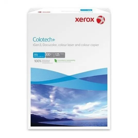 Hartie copiator color Xerox Colotech, A4, 300g/mp, 125 coli/top