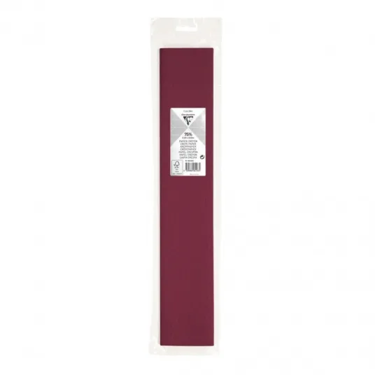 Hartie creponata Clairefontaine, 75% Premium, 2.0 x 0.50 m, Grena