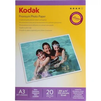 Hartie FOTO Glossy Kodak A3 200g 20 de coli