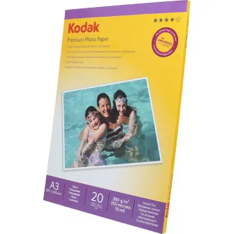 Hartie FOTO Glossy Kodak A3 200g 20 de coli