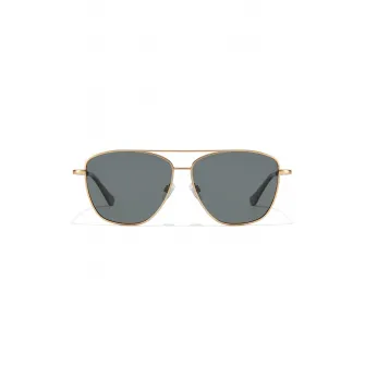 Hawkers, Ochelari de soare aviator unisex polarizati, Auriu, Negru, 57-14-140