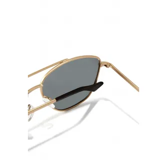 Hawkers, Ochelari de soare aviator unisex polarizati, Auriu, Negru, 57-14-140