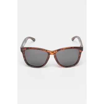 Hawkers, Ochelari de soare patrati unisex cu lentile polarizate, Maro inchis
