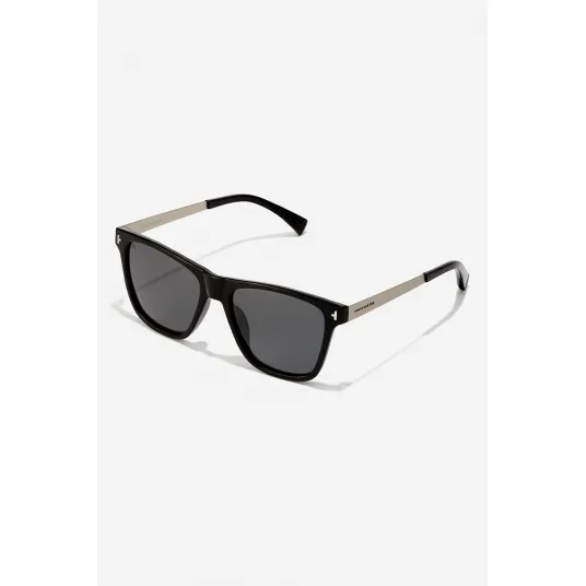 Hawkers, Ochelari de soare patrati unisex polarizati One, Negru, Bej, 53-17-145