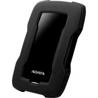 HDD Extern ADATA Durable HD330 1TB, Shock Sensor, 2.5", USB 3.1, Negru