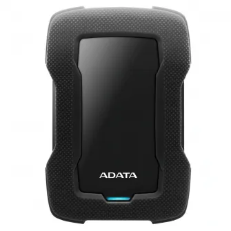 HDD Extern ADATA Durable HD330 1TB, Shock Sensor, 2.5", USB 3.1, Negru