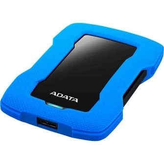 Внешний жесткий диск ADATA Durable HD330 2 ТБ, датчик удара, 2,5 дюйма, USB 3.1, синий