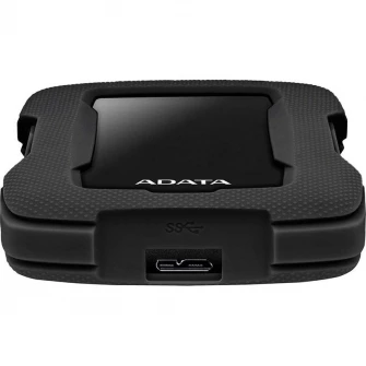 HDD Extern ADATA Durable HD330 2TB, Shock Sensor, 2.5, USB 3.1, Negru