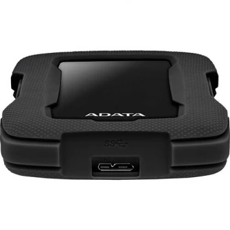 HDD Extern ADATA Durable HD330 5TB, Shock Sensor, 2.5", USB 3.2, Negru