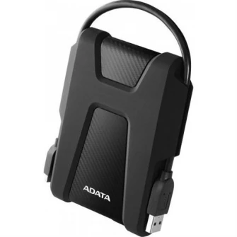 Внешний жесткий диск ADATA Durable HD680 1 ТБ, датчик удара, 2,5 дюйма, USB 3.1, черный