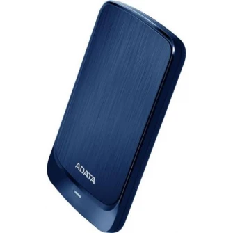 HDD extern ADATA HV320 Slim 1TB, Shock Sensor, 2.5", USB 3.1, Albastru