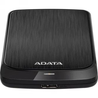 HDD extern ADATA HV320 Slim 4TB, Shock Sensor, 2.5", USB 3.2, Negru