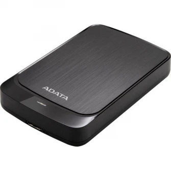 HDD extern ADATA HV320 Slim 4TB, Shock Sensor, 2.5", USB 3.2, Negru