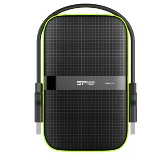 HDD extern portabil Silicon Power Armor A60, 1TB Shockproof/Water-resistant, USB 3.0, Negru