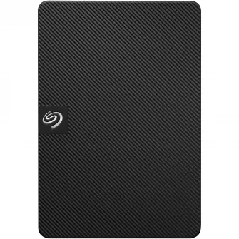 HDD extern Seagate Expansion Portable 2TB, USB 3.0, Negru
