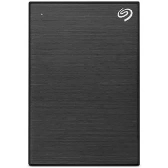 HDD Extern Seagate One Touch 4TB, 2.5, USB 3.2 Gen 1, Aluminiu, Negru