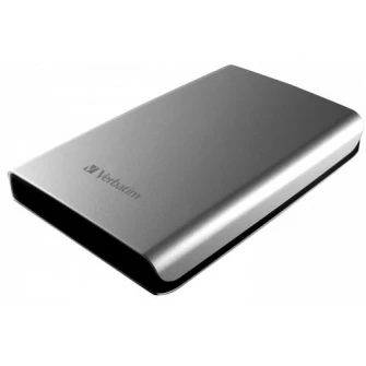 HDD Extern Verbatim Store 'n' Go 2TB, 2.5", USB 3.0, Argintiu
