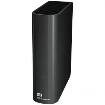 HDD extern WD Elements Desktop, 6TB, 3.5", USB 3.0, Black