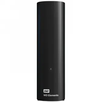 HDD extern WD Elements Desktop, 6TB, 3.5", USB 3.0, Black