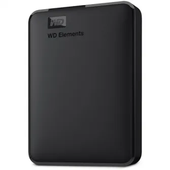 HDD Extern WD Elements Portable 4TB, 2.5, USB 3.0, Negru