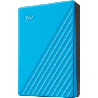 HDD extern WD My Passport 4TB, 2.5", USB 3.2 Gen1, Albastru