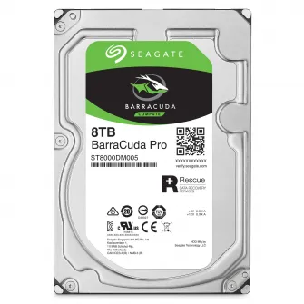 HDD Seagate BarraCuda® 8TB, 5400rpm, 256MB cache, SATA III